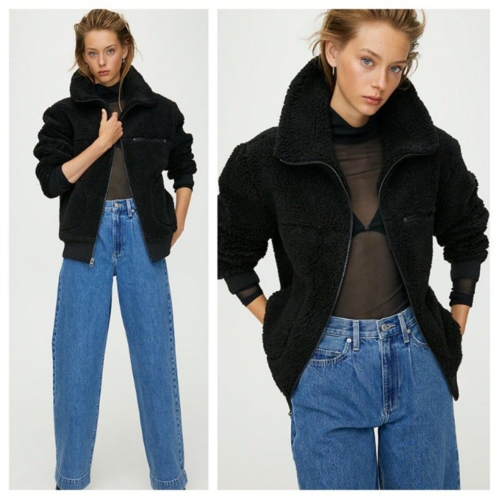 Wilfred Free The Teddy Jacket (black)